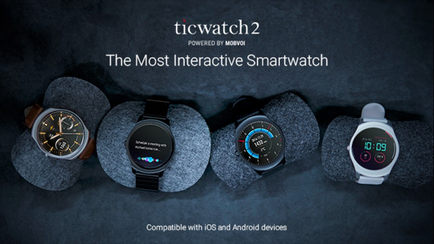 Ticwatch 2 全球CP值最高的智能手錶-Hong Kong